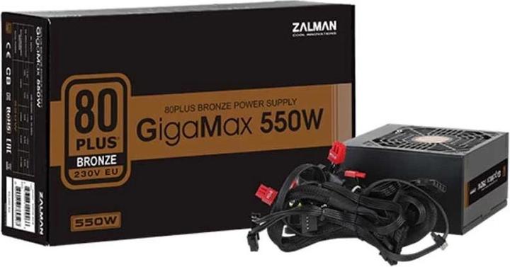 Actual product image Zalman ZM550-GVII (550 W)
