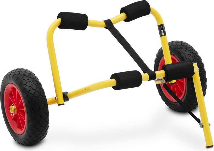 TanjcXliu Kajakwagen Faltbar - Transportwagen Für Kajaks & SUPs Bis 80kg