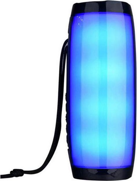 Actual product image PhoneLook Haut-parleur Bluetooth LED multicolore Éclairage d'ambiance Cartes SD, AUX, connexion USB (USB power delivery)