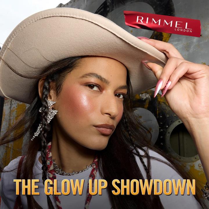 Image du produit Rimmel London Illuminante Liquido Glow Turbo Multi Tasker (002 Rosy Rebel, Highlighter, 10 ml)