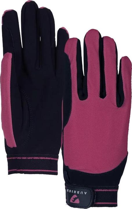 Gants d´équitation stadium adulte noir Aubrion