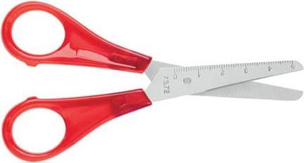 Actual product image Wedo ® Bastelschere 130mm Stahl farbig sortiert (freie Farbauswahl nicht möglich) (13 cm)