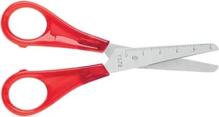 Actual product image Wedo ® Bastelschere 130mm Stahl farbig sortiert (freie Farbauswahl nicht möglich) (13 cm)
