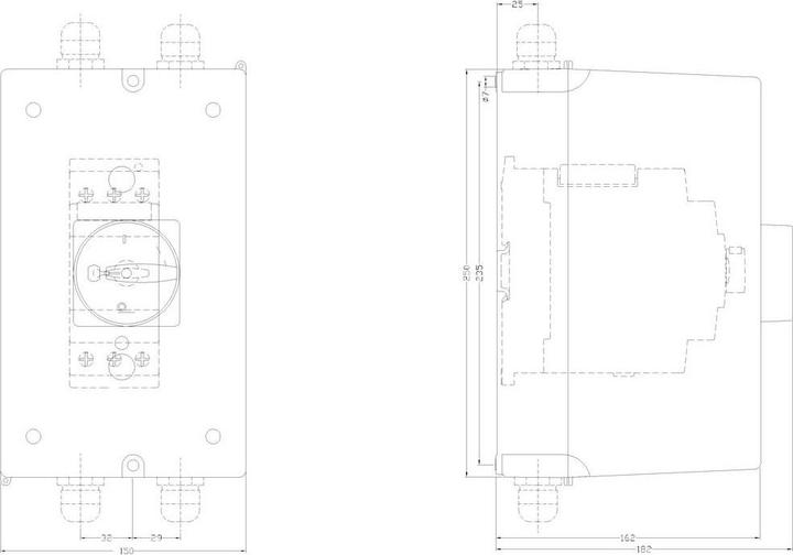 Produktbild Siemens Moulded-plastic enclosure f. wall