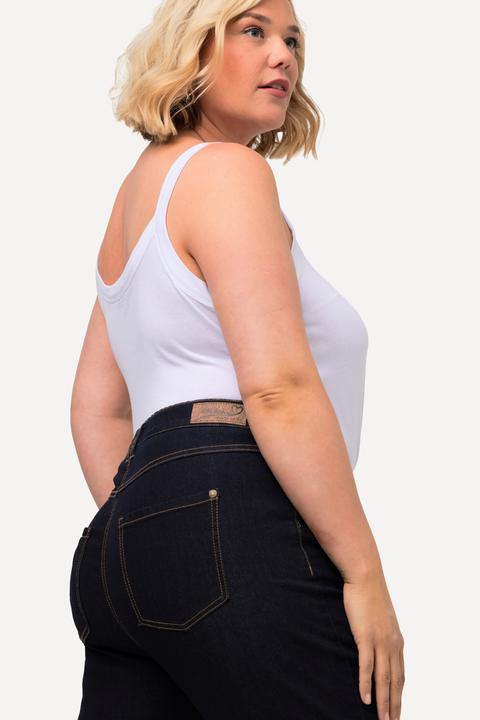 Image du produit Ulla Popken Jean Marie, coupe Bootcut 5 poches. Taille confortable (44)