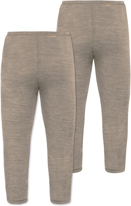 Produktbild Normani 2er Pack Baby Merino Hose mit Füssen - 9537 (86)