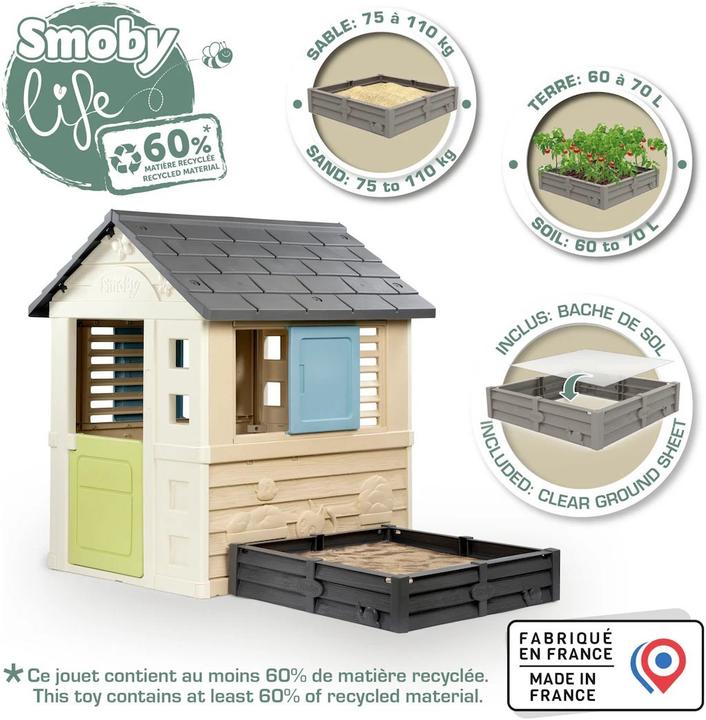 Produktbild Smoby Life Square + Sandkasten