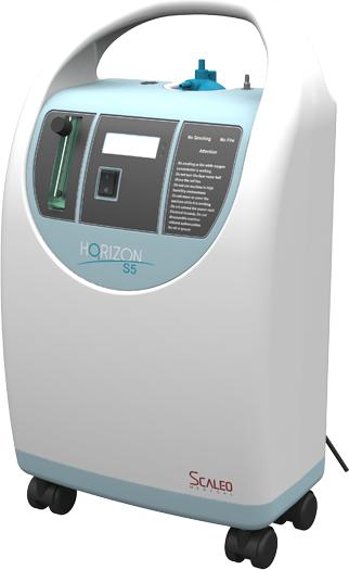 Actual product image Scaleo Medical Scaleo Horizon S5 oxygen concentrator