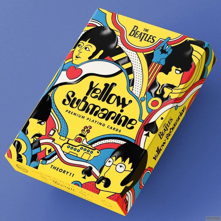 Immagine prodotto Theory11 Carte da gioco dei Beatles Yellow Submarine (Inglese)
