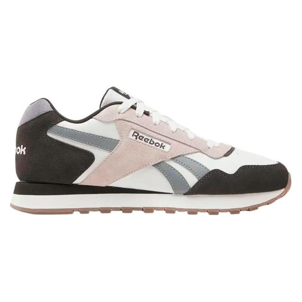 Reebok, Herren, Sneakers, Glide White/Washed Black/Chalk Grösse, 44, Schwarz, Weiss, (44)