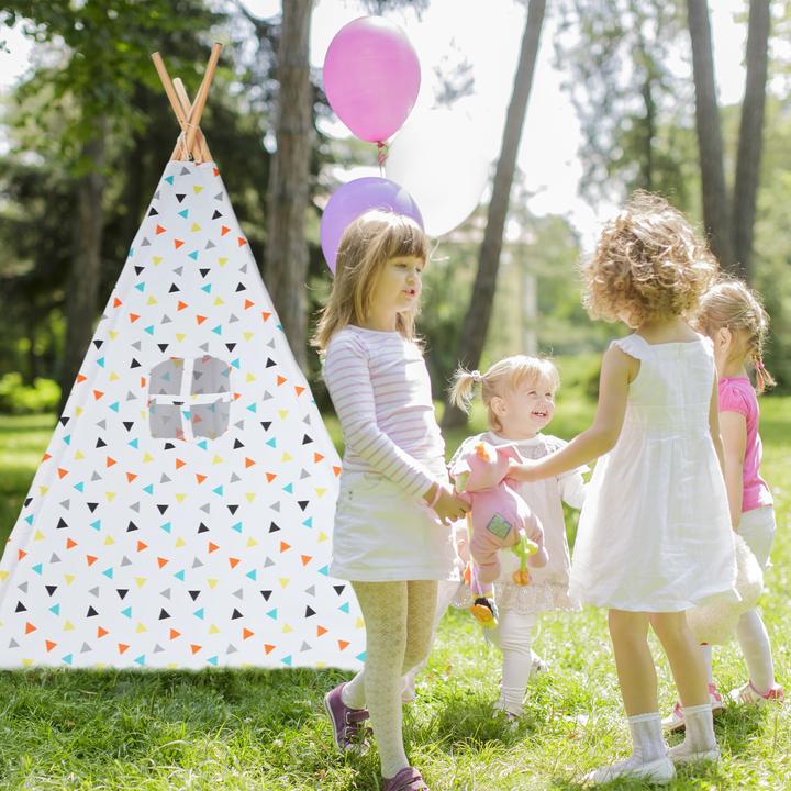 Actual product image Relaxdays Teepee, Play Tent With Flooring