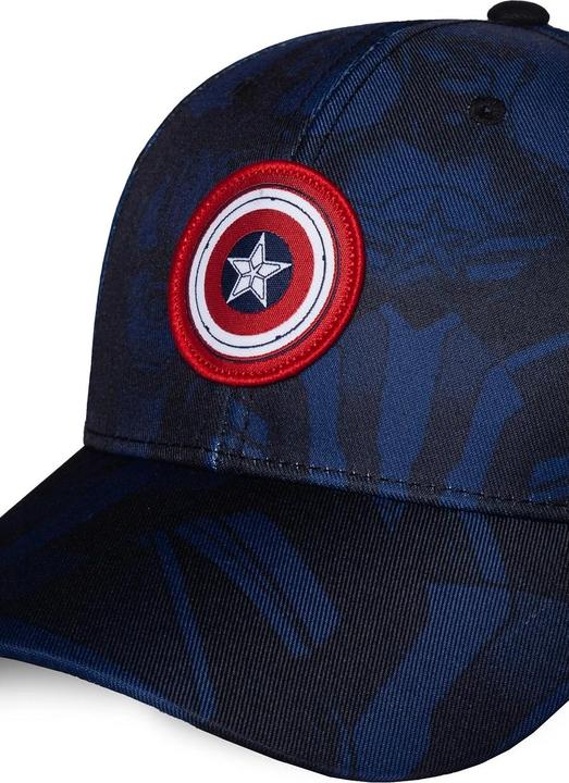 Produktbild Difuzed Captain America - AOP Adjustable Cap (One Size)