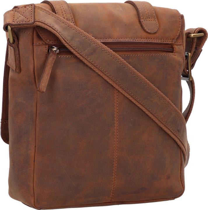 Immagine prodotto Greenland Nature Montenegro borsa a tracolla RFID in pelle 23 cm