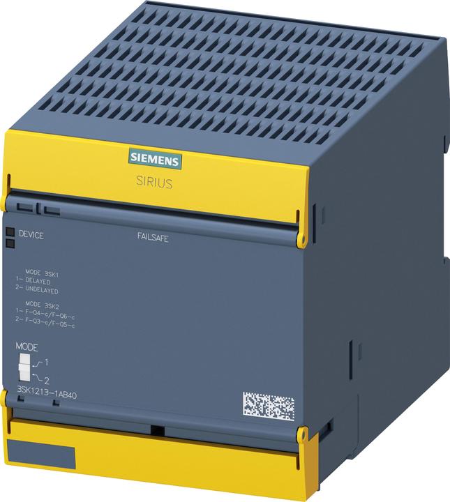 Actual product image Siemens Expansion safety relay,3NO,24Vdc