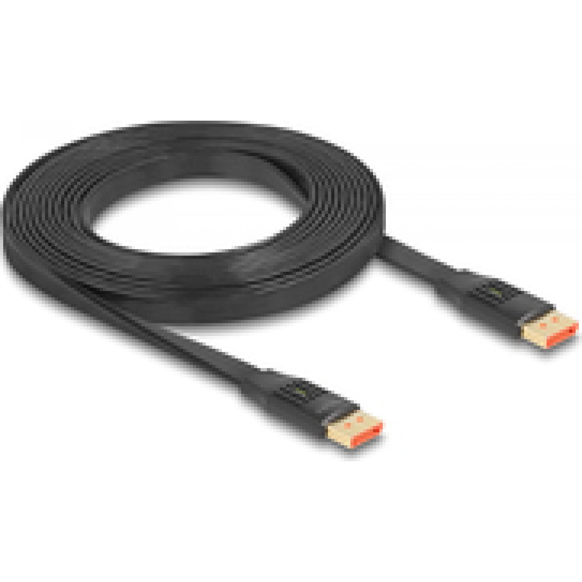 Delock DisplayPort Flachbandkabel 8K 60 Hz 3 m (3 m, DisplayPort), Video Kabel