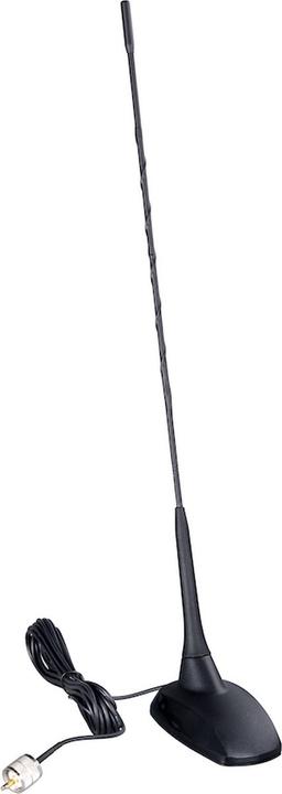 Image du produit Albrecht CBM-517 Antenne radio CB sans masse, 44 cm avec 4 m de câble et connecteur PL