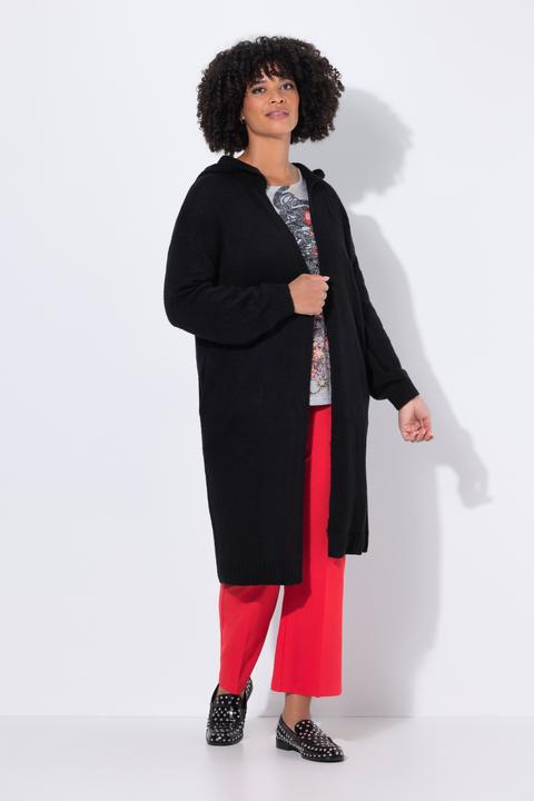 Produktbild Angel of Style Long-Strickjacke, Rücken-Schriftzug, offene Form (46, 48)