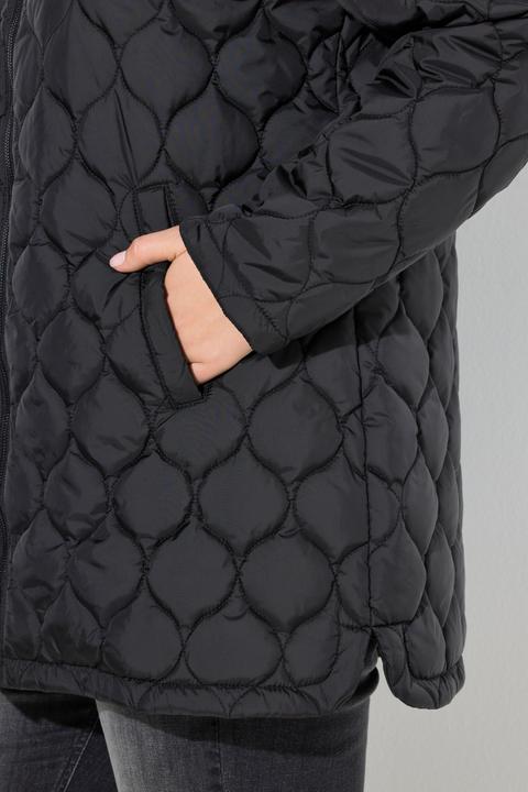 Image du produit Ulla Popken Veste matelassée HYPRAR avec col montant, tissu déperlant (62)