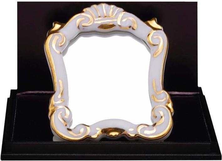 Produktbild Reutter 001.624/6 - Barockspiegel, weiss, Miniatur