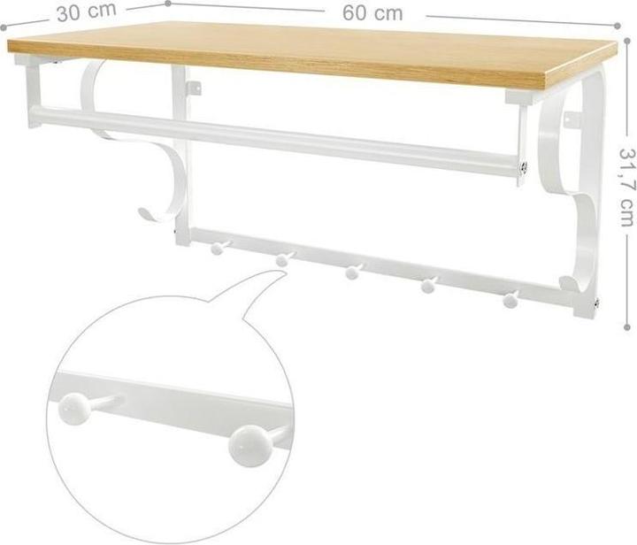 Produktbild Songmics Coat Rack (30 x 60 x 32 cm)