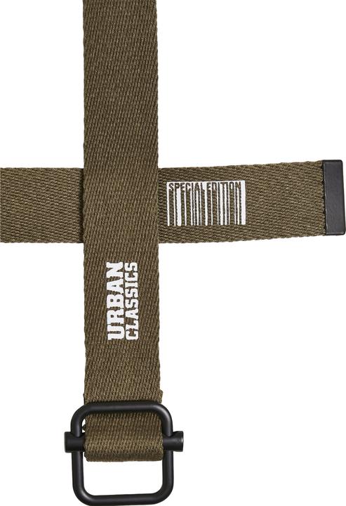 Produktbild Urban Classics Industrial Canvas Belt 2-Pack (M, S)