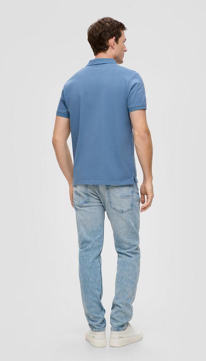 Produktbild S.Oliver Polo-Shirt Poloshirt aus Baumwollpiqué (S)