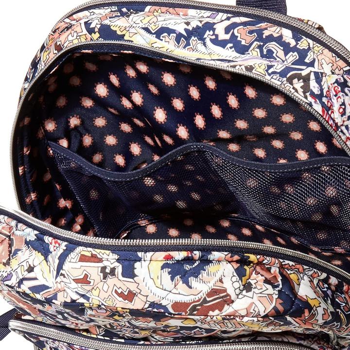 Produktbild Vera Bradley Zaino Campus Paisley Tangeri