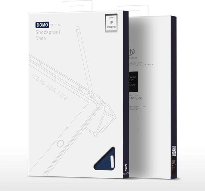 Actual product image Dux Ducis Domo Series (Apple iPad 2022 (10th Gen), Apple iPad 2025 (11th gen))