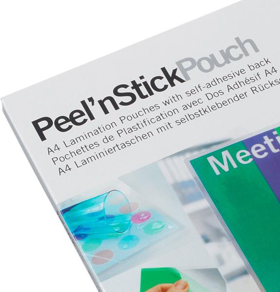 Image du produit GBC POUCHE PEEL'N STICK - matt (A4, 25 pcs, 75 µm)