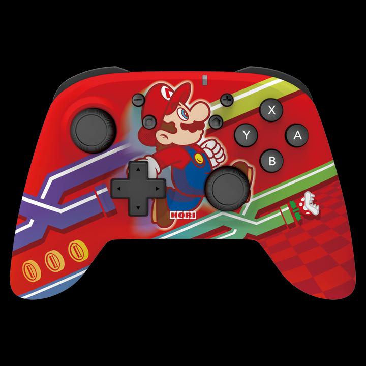 Actual product image HORI Wireless Horipad - Mario Edition (Switch)
