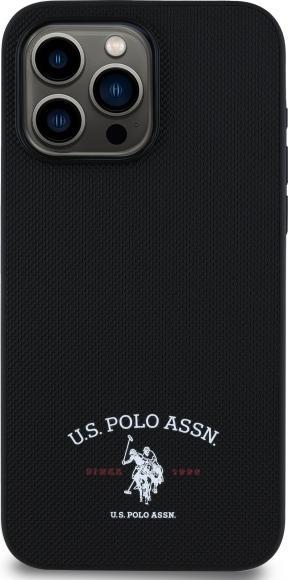 Actual product image U.S. Polo US Polo USHCP15XPARK iPhone 15 Pro Max 6.7 black/black Printed DH Logo (Apple iPhone 15 Pro Max)