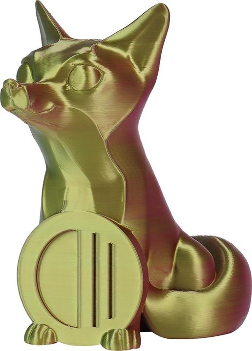 Actual product image Copymaster3D Tri-Silk 3D Filament, 1.75 mm, gold/green/fuchsia (1.75 mm, 1000 g)