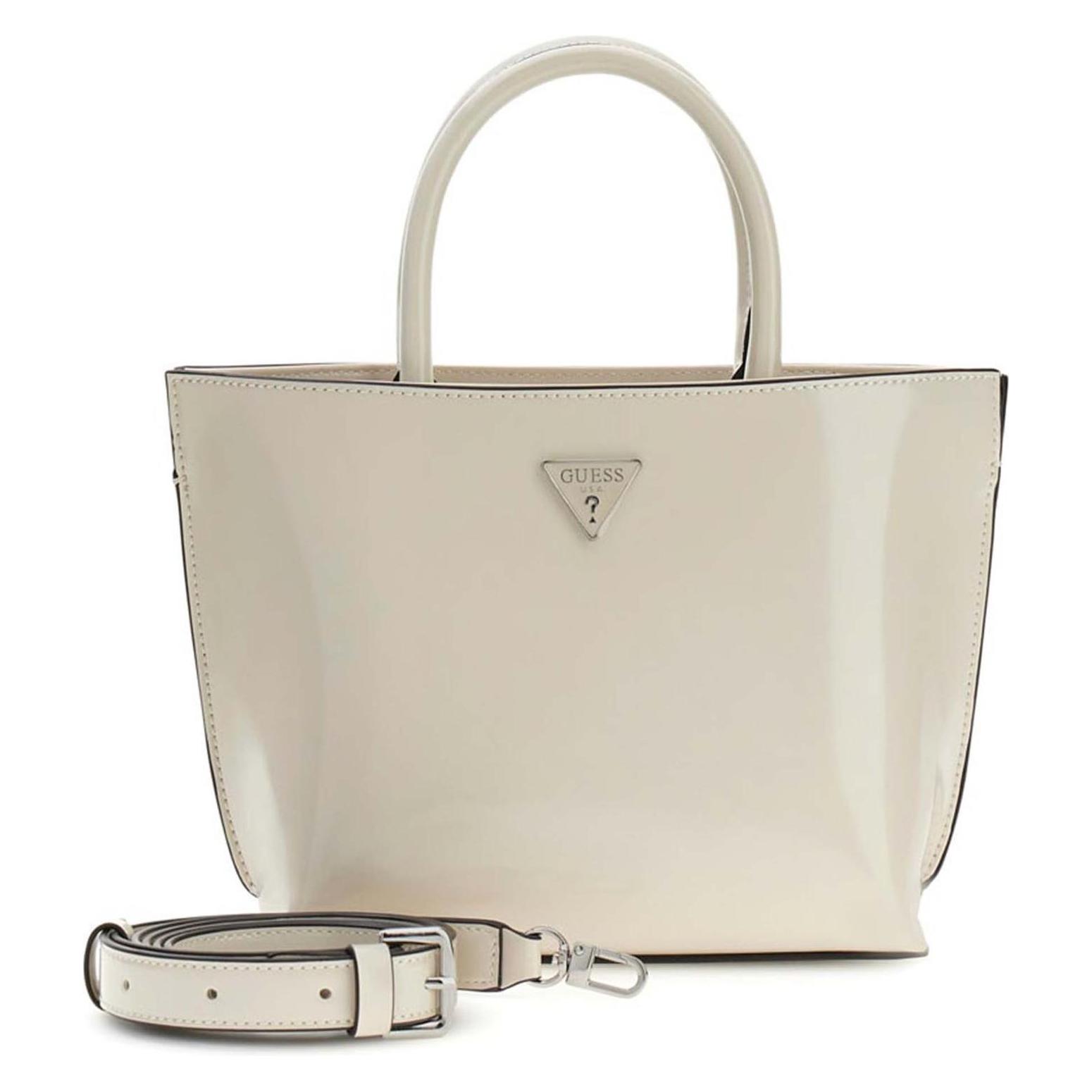 Guess, Damen, Handtasche, Arnela Ii Mini Tote, Beige
