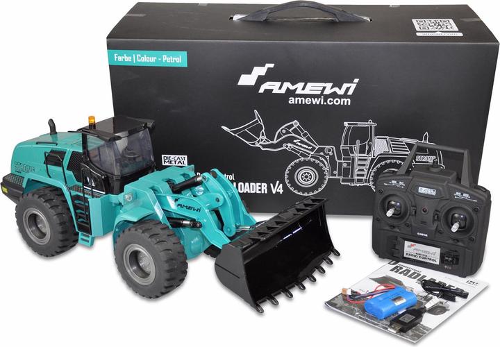 Actual product image Amewi Wheel loader G484E (RTR Ready-to-Run)