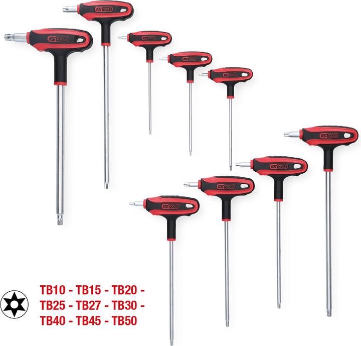 Actual product image KS Tools ERGOTORQUEplus® T-handle wrench set 151.8160
