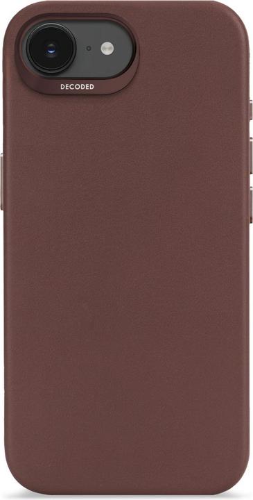 Produktbild Decoded Leather Backcover – schützende Lederhülle für iPhone, MagSafe (Apple iPhone 16e)