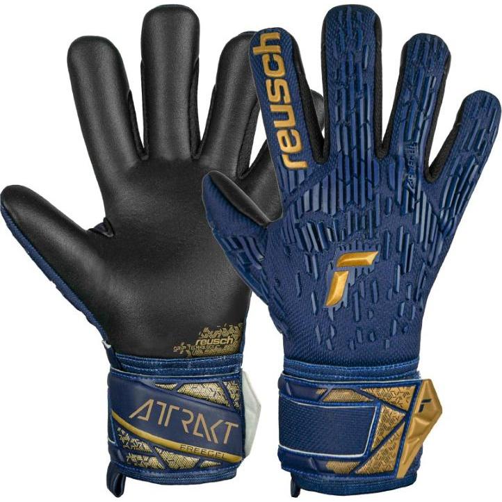 Reusch, Unisex, Handschuhe, Attrakt Freegel Silver, Blau, (10)