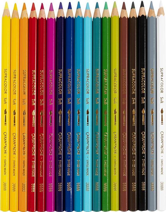 Produktbild Caran d'Ache Supracolor Aquarelle Metallschachtel (18 x)