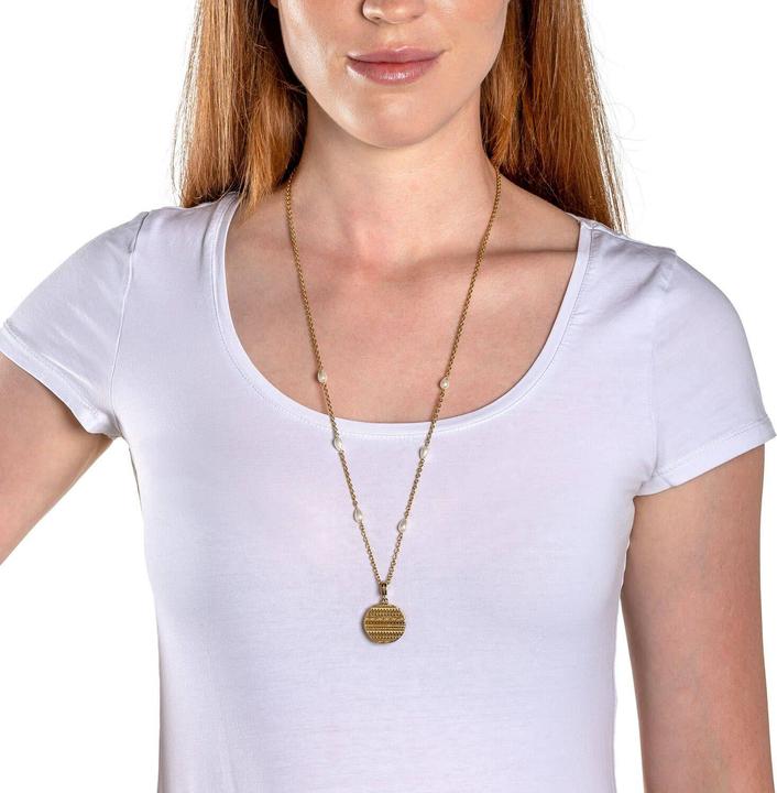 Produktbild Leonardo Halskette mit Anhänger Ava Edelstahl (Edelstahl, 70 cm)