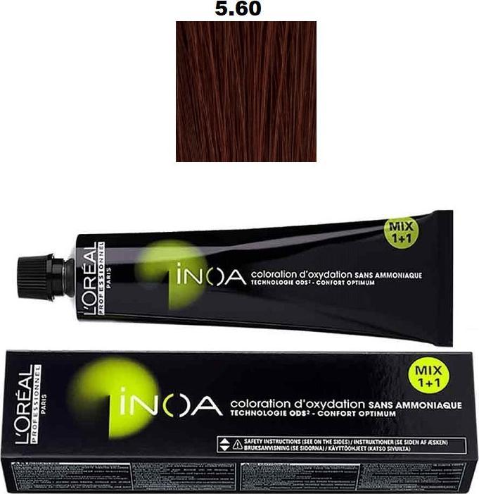 Produktbild L'Oréal Professionnel Inoa (5,60 hellbraun intensives rot)