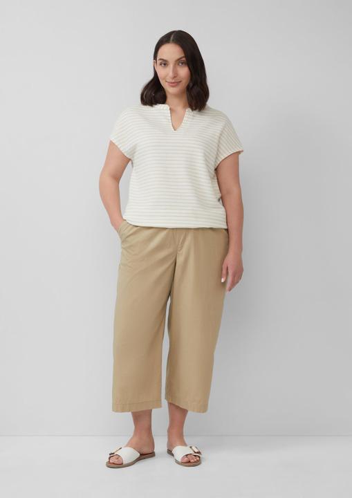 Produktbild S.Oliver T-Shirt Strukturiertes T-Shirt im Relaxed Fit (54)