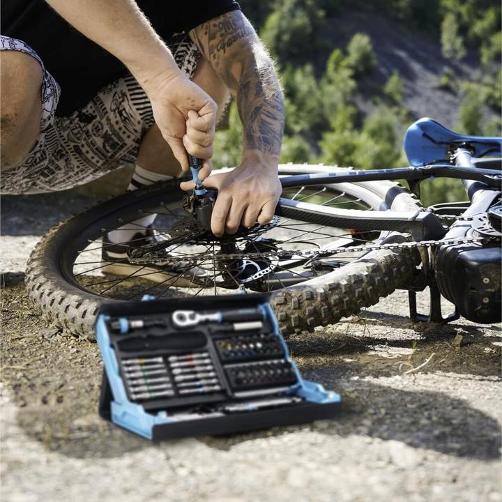 Productafbeelding HAZET Bit-assortiment SmartCase 2200SC-31 73-dl. sleuf/PH/PZD/TX/TX w.tang/binnen-6Kt. (Kruis Pozidriv PZ, Cross Phillips PH, Schroefgleuf, Zeskantbus TX, Inbus)