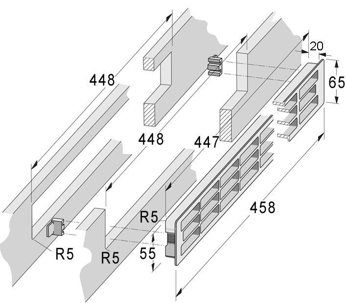 Image du produit Werkstarck Grilles d'aération