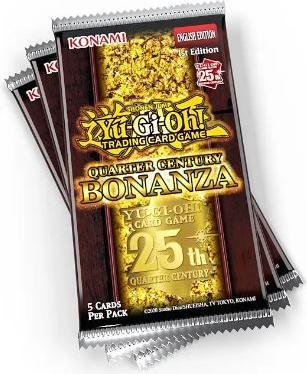 Immagine prodotto Yu-Gi-Oh Pacco di richiamo Bonanza del Quarto di Secolo - 1a Edizione -! - IT (Inglese, Pacchetto Booster)