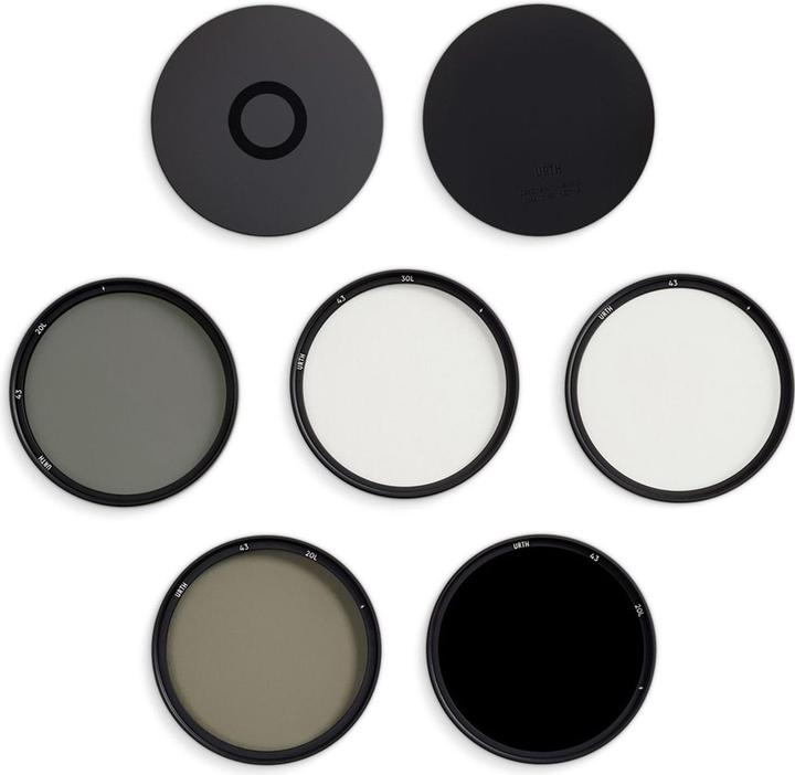 Actual product image Urth 43mm Magnetic Essential Kit (Plus+) (UV+CPL+ND8+ND1000) (43 mm, Neutral density filter)
