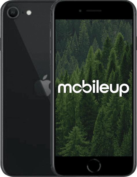 Produktbild mobileup iPhone SE (2022) (64 GB, Midnight, 4.70", 12 Mpx, SIM + eSIM, C / Gut)