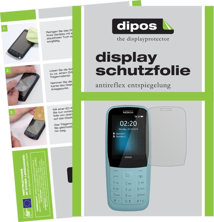 dipos I 2X Pellicola Protettiva antiriflesso Compatibile con Nokia C20 Plus Pellicola di Protezione