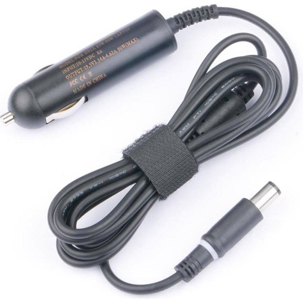 CoreParts Alimentazione per auto (90 W), Alimentatore per notebook, Nero