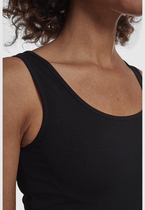 Produktbild Urban Classics Ladies 2-Pack Basic Stretch Top (S)