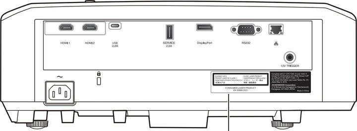 Produktbild JVC LX-NZ30-BG (4K, 3300 lm)